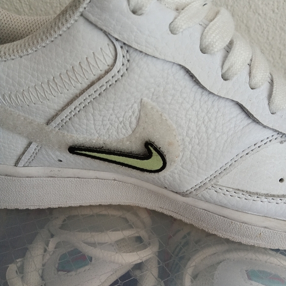 RARE SIZE Valentine's Day White Volt Women's Court Vision Low - Picture 6 of 11